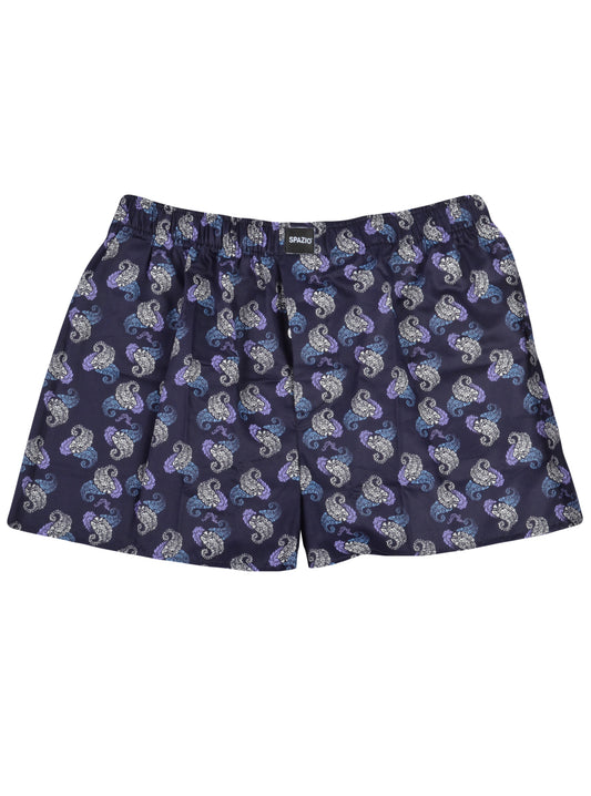 Navy Multi-Paisley - Spazio  